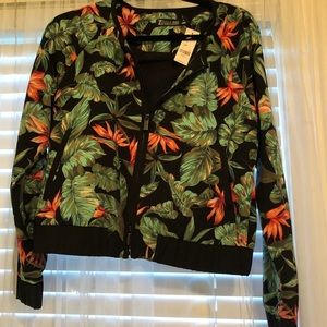 Floral Bomer Jacket